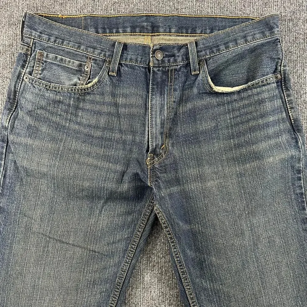 Levi’s Men’s 559 Relaxed Straight Jeans Loose Fit 100% Cotton Rigid Denim 36x34